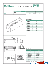 Datasheet 20022WR-02A00 manufacturer YEONHO